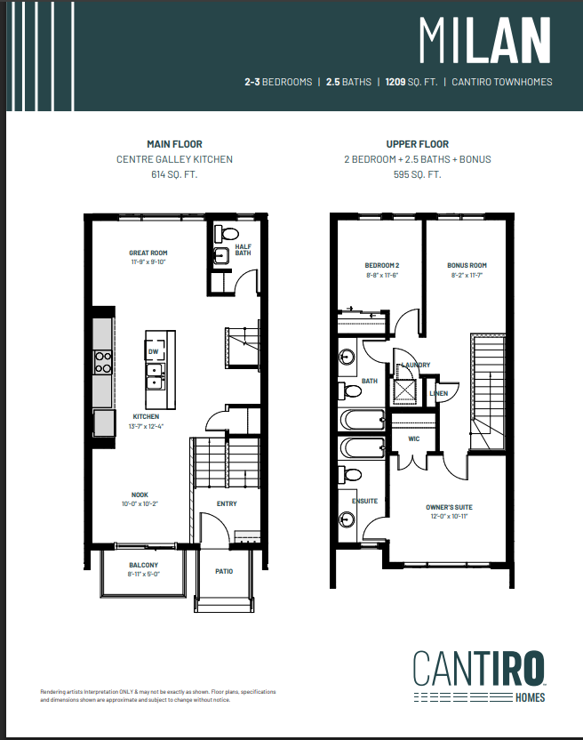 3 Bedroom 2.5 Bathroom Townhouse in Sherwood Park - Photo 2 of 3