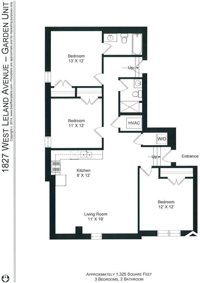 1827 W Leland Ave #GDN - Photo 7 of 11