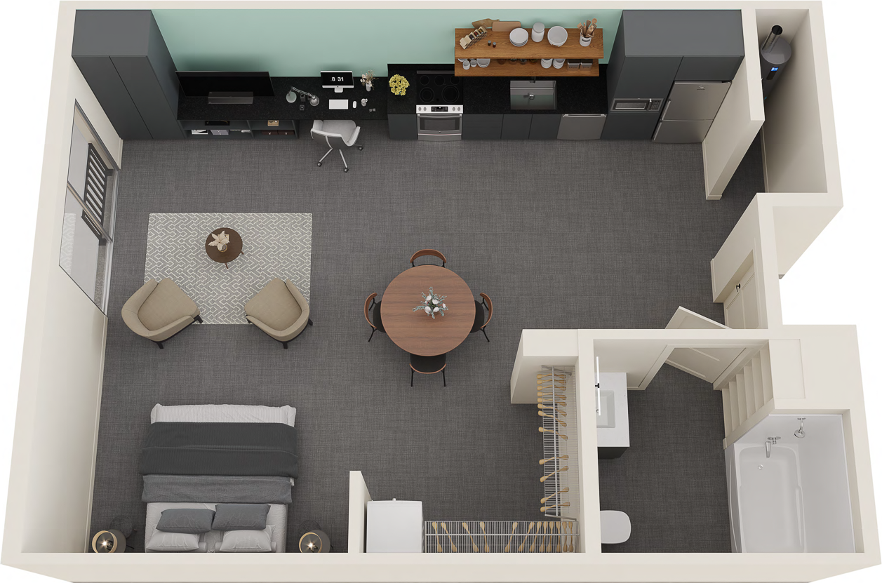 Dwell at 5th and Farmer - Photo 3 of 8