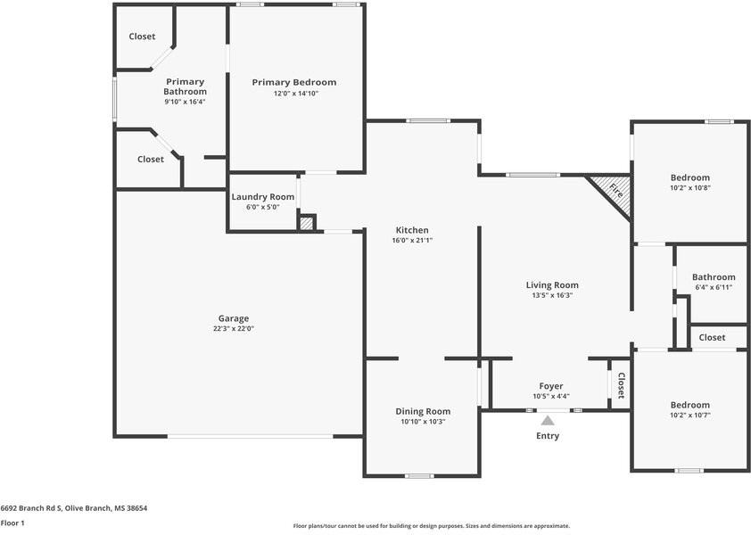 6692 Branch Rd S - Photo 2 of 16