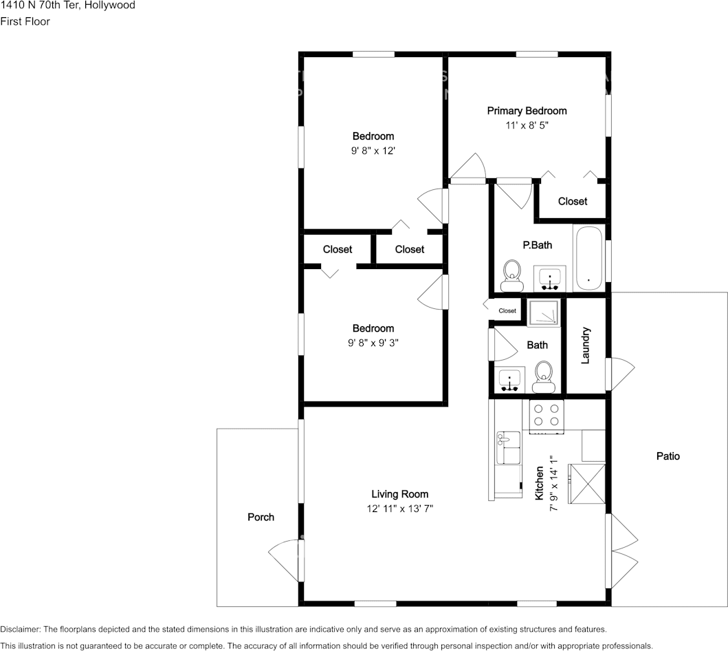 1410 N 70th Ter - Photo 2 of 17