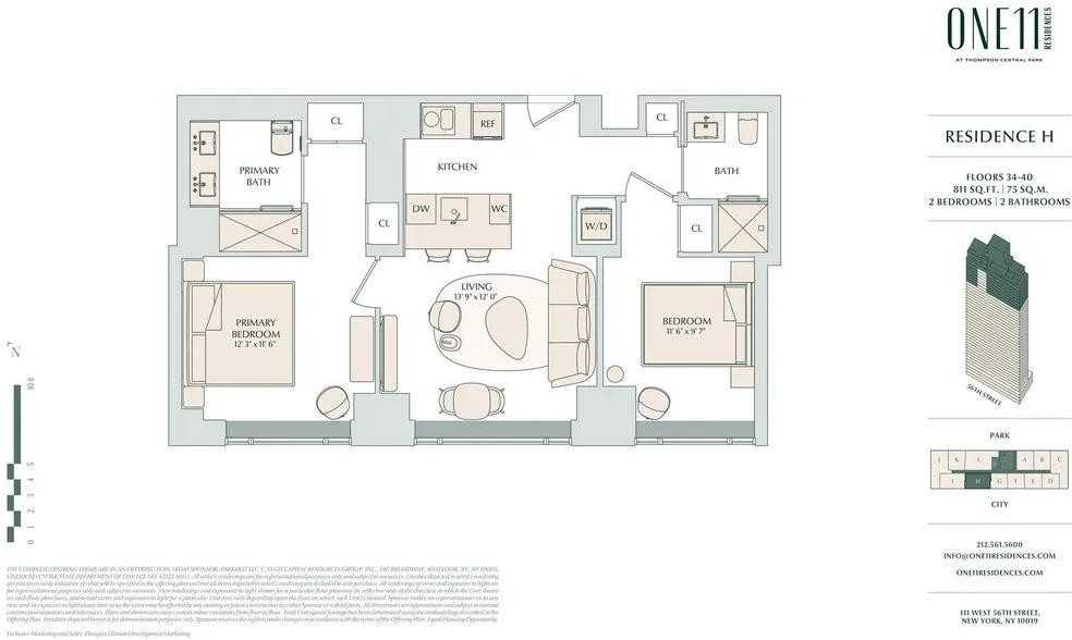 W 56th St #38H - Photo 6 of 20