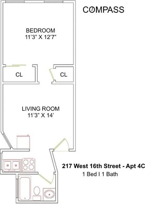 W 16th St #4C - Photo 7 of 13