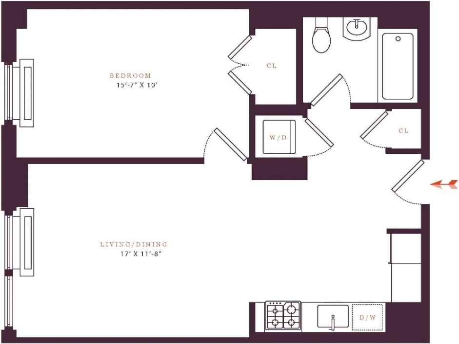 E 12th St #08M - Photo 6 of 6