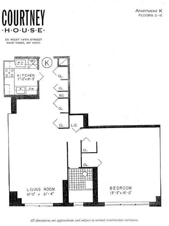 W 14th St #3K - Photo 6 of 6