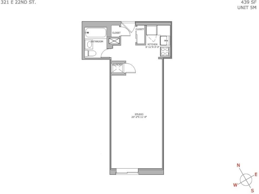 E 22nd St #5M - Photo 7 of 11