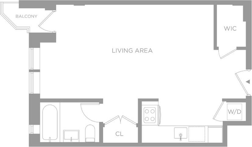 W 15th St #422 - Photo 2 of 3