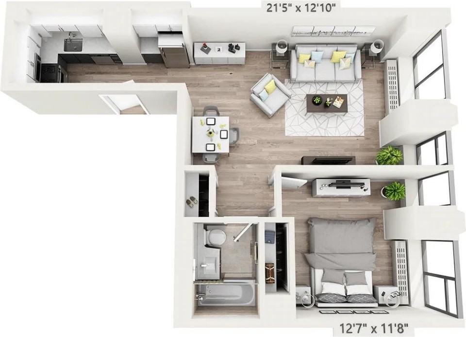 Hanover Sq #14L - Photo 6 of 6