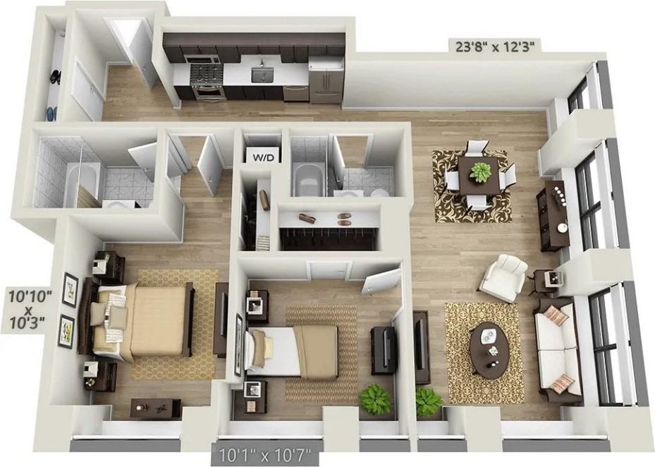 Wall St #2322 - Photo 6 of 6