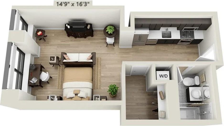 Wall St #1815 - Photo 6 of 20