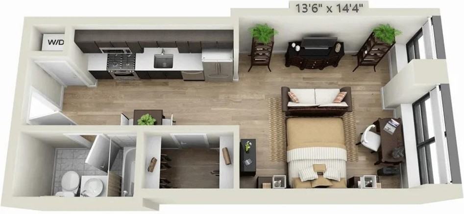 Wall St #1820 - Photo 6 of 6