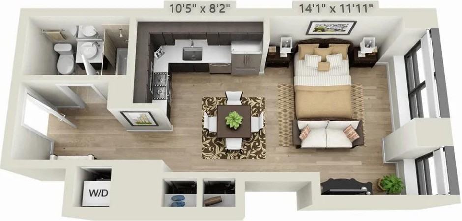 Wall St #417 - Photo 6 of 6