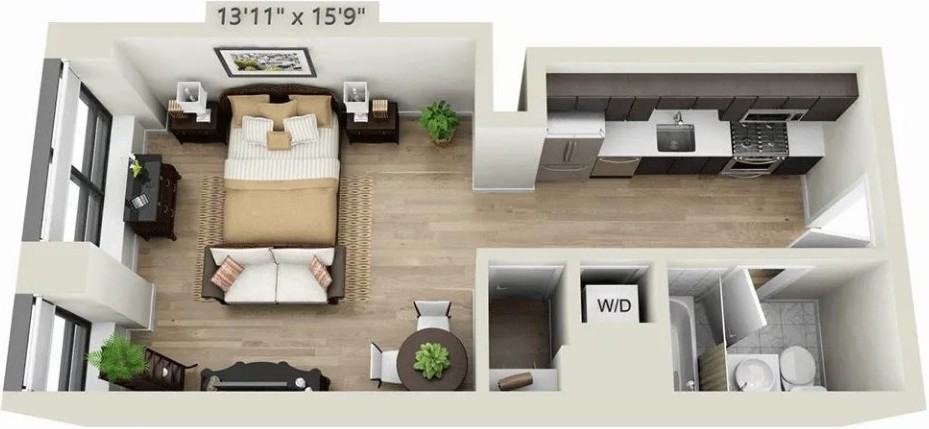 Wall St #2216 - Photo 6 of 19