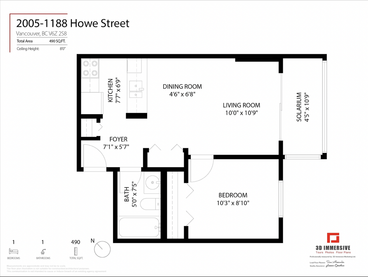 1188 Howe Street #2005 - Photo 2 of 14