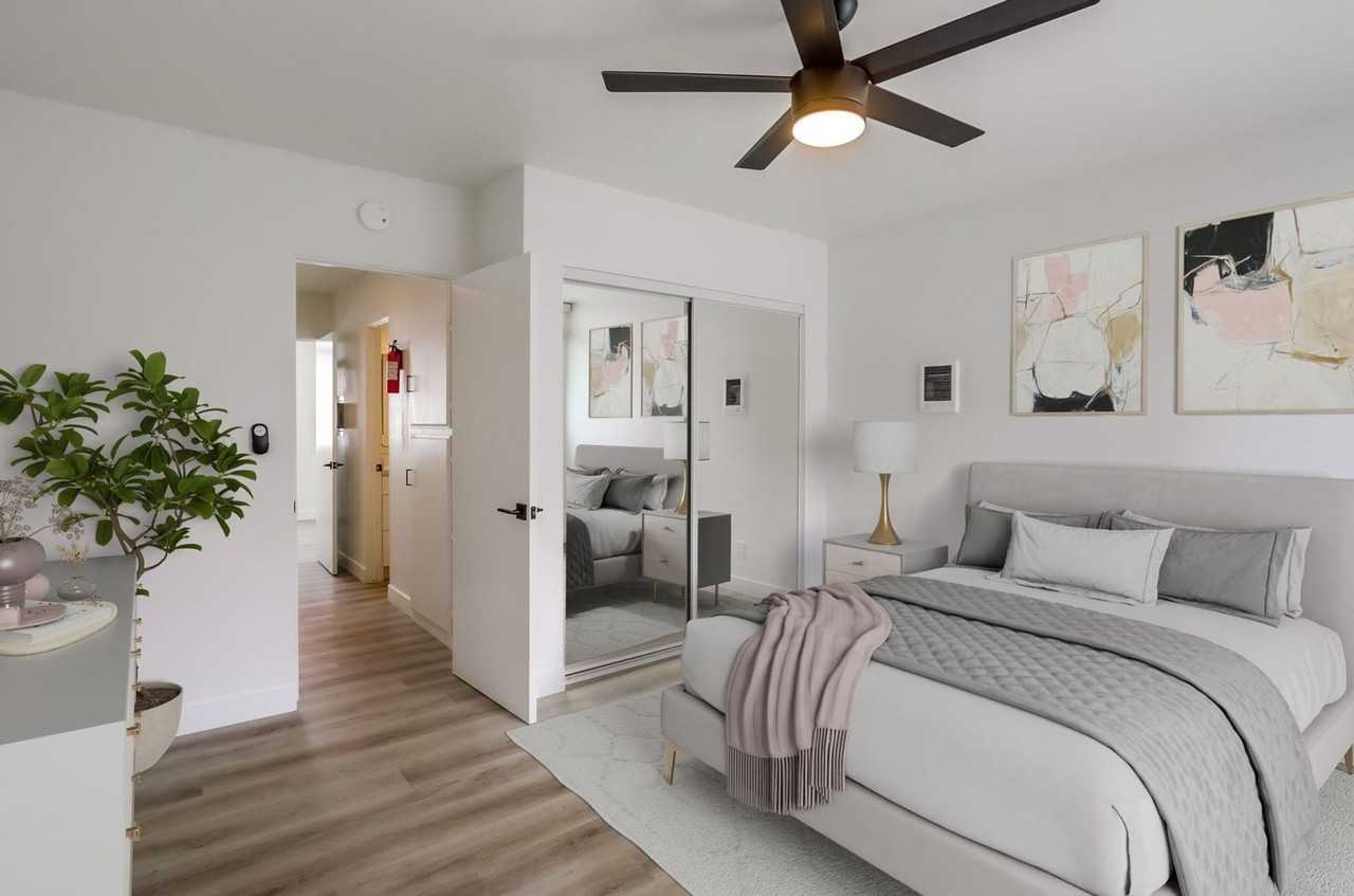 Two bedroom 1.5 bathroom beautifully upgraded with in unit laundry at the beach. Open House July 12 - Photo 5 of 10