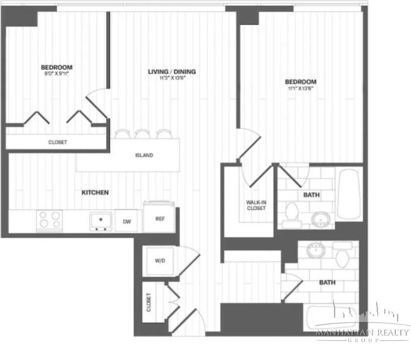 E 54th St #1608 - Photo 5 of 14