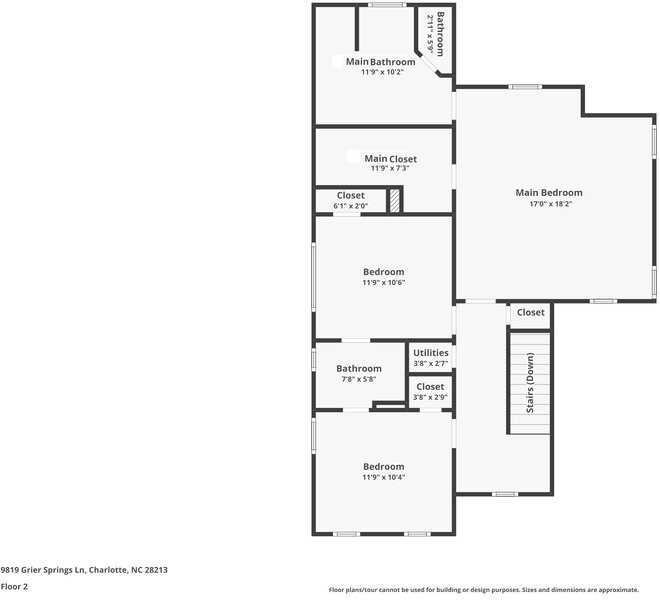 9819 Grier Springs Ln - Photo 2 of 17