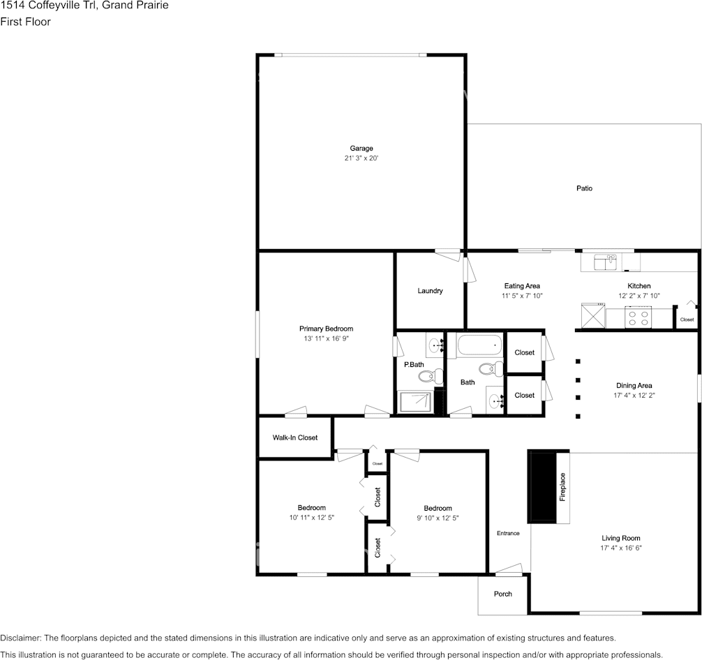 1514 Coffeyville Trl - Photo 2 of 17