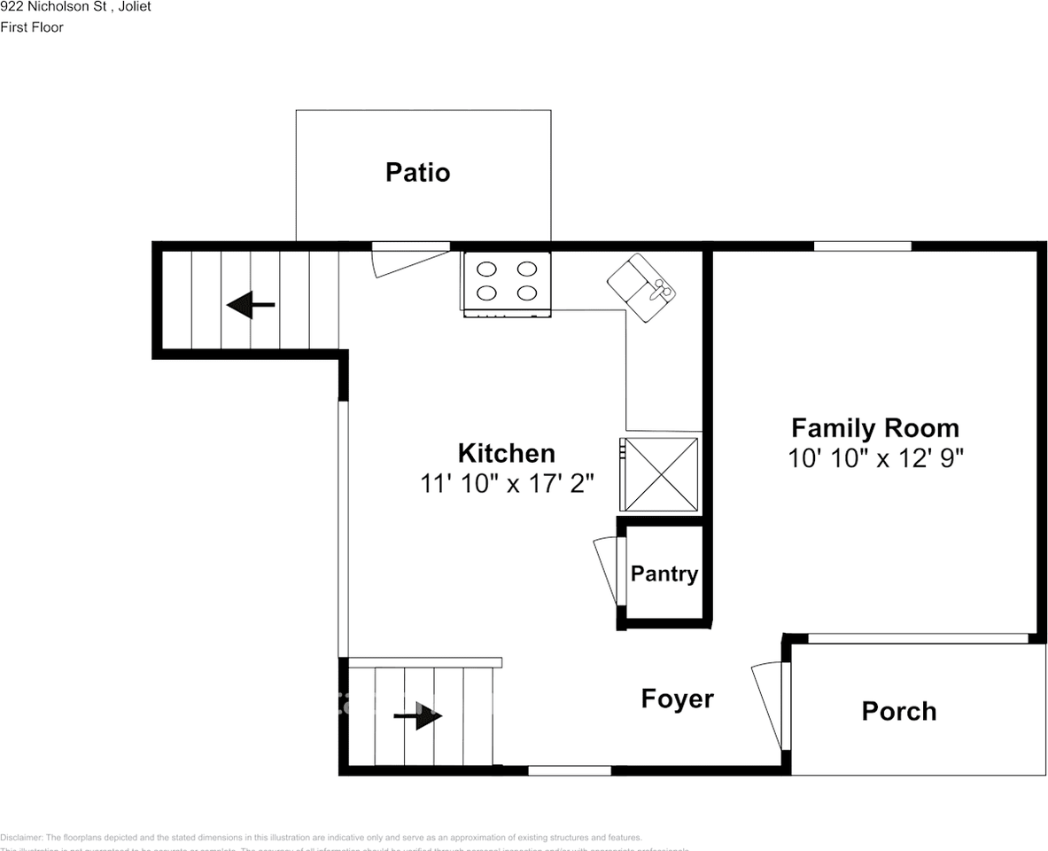 922 Nicholson St - Photo 3 of 5