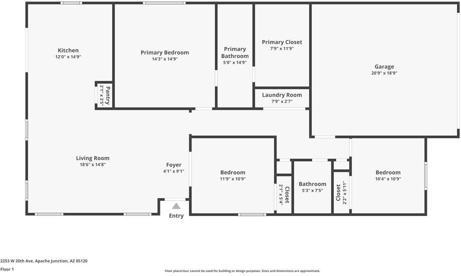 2253 W 20th Ave - Photo 2 of 16