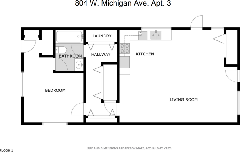 804 W Michigan Ave #3 - Photo 3 of 16