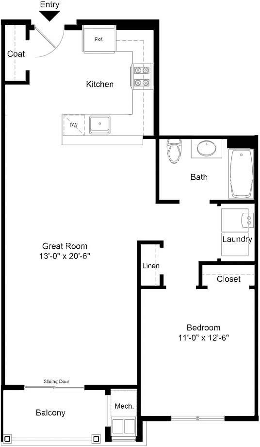 67 Halstead St #1201 - Photo 2 of 9