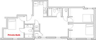 The Edge – Furnished 3BR Student Apartments by UTC | WiFi + Washer/Dryer | $709+ - Photo 1 of 1