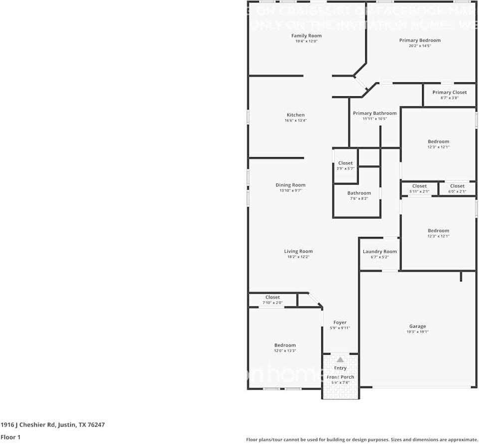 1916 J Cheshier Rd - Photo 3 of 17