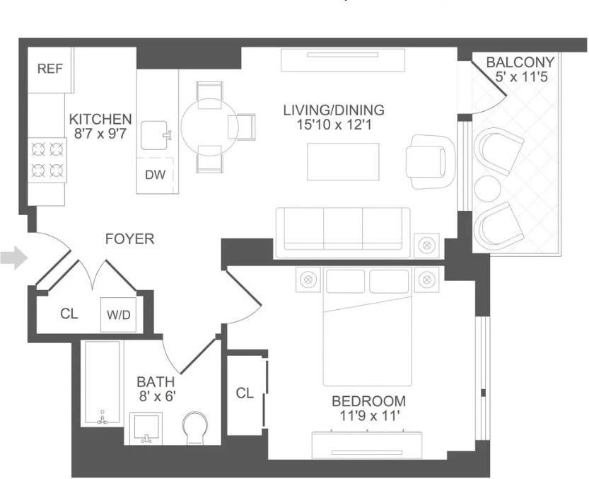 734 5th Ave #3B - Photo 2 of 11