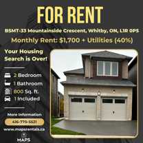 33 Mountainside Crescent #BSMT - Photo 1 of 1