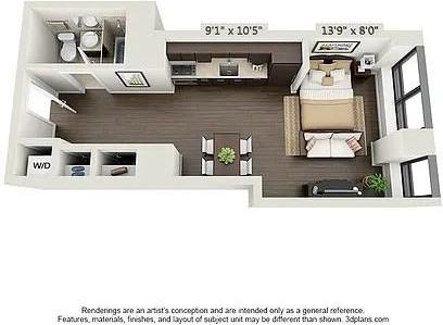 Wall St #1402 - Photo 7 of 20