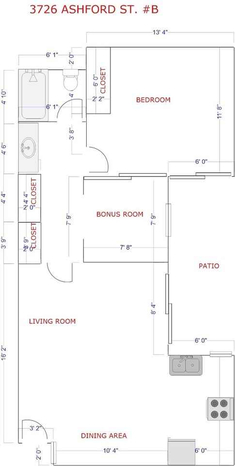 3276 Ashford St #B - Photo 2 of 7