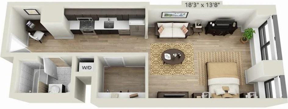 Wall St #1909 - Photo 6 of 18