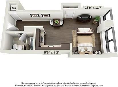 Wall St #1118 - Photo 7 of 16