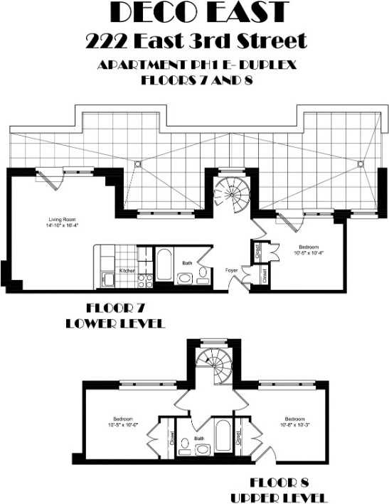 E 3rd St #PH1E - Photo 7 of 20