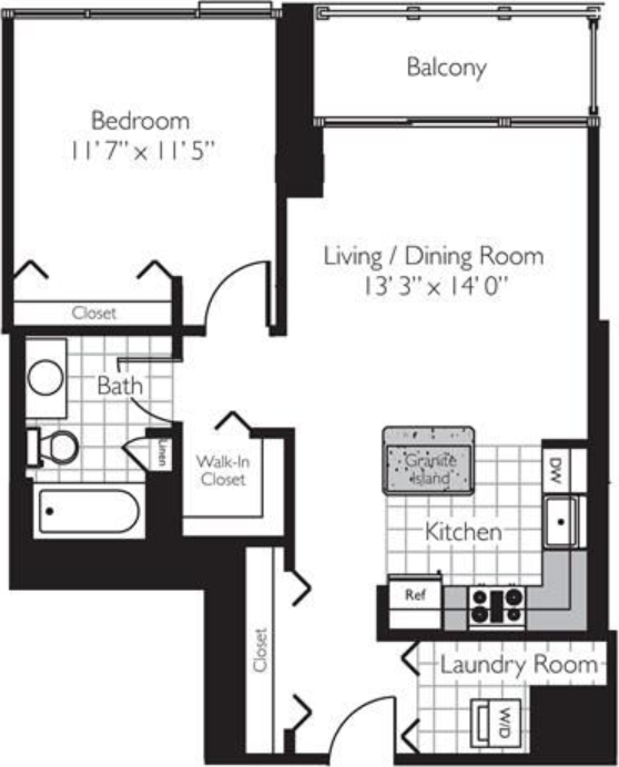 260 E South Water St #2807 - Photo 3 of 8