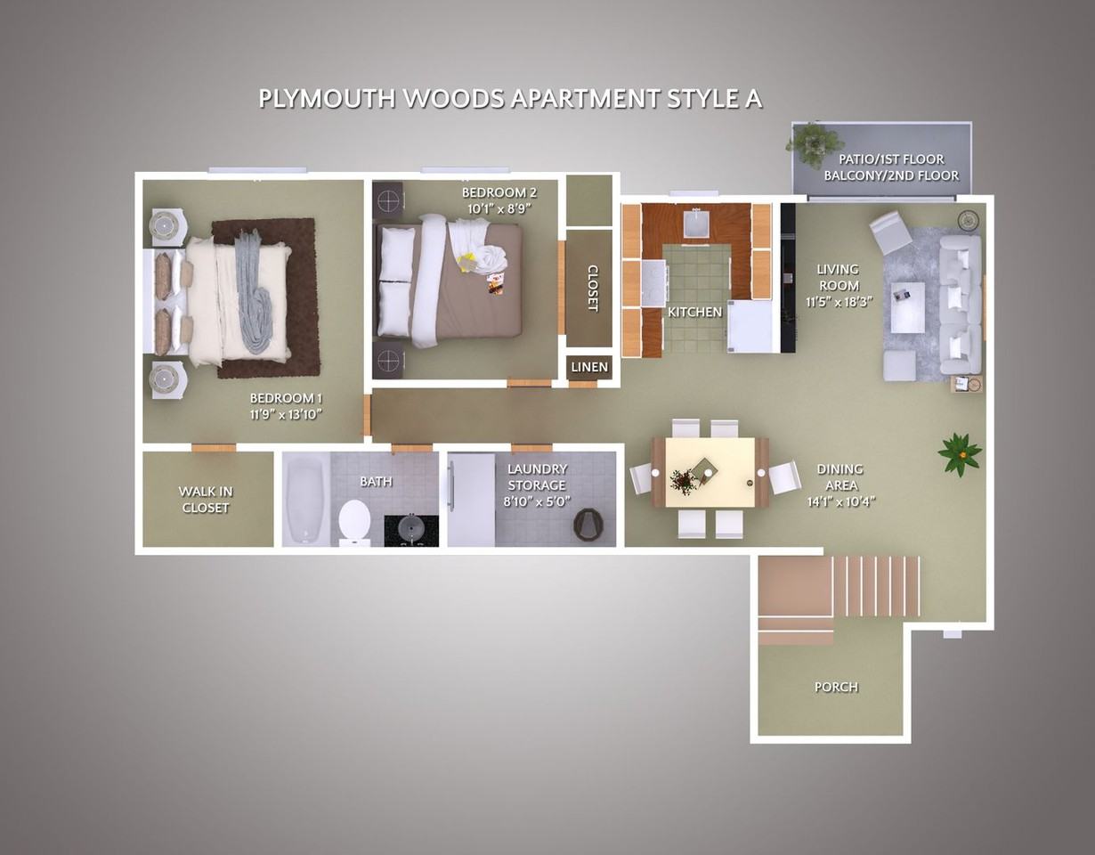 Plymouth Woods Apartments - Photo 3 of 4