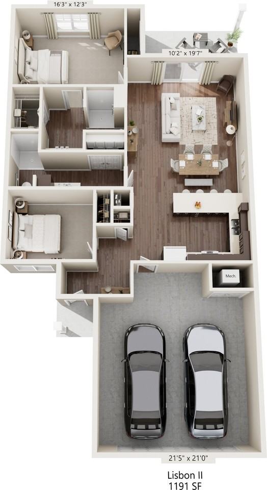 The Villas at Bakers Ridge - Photo 2 of 4