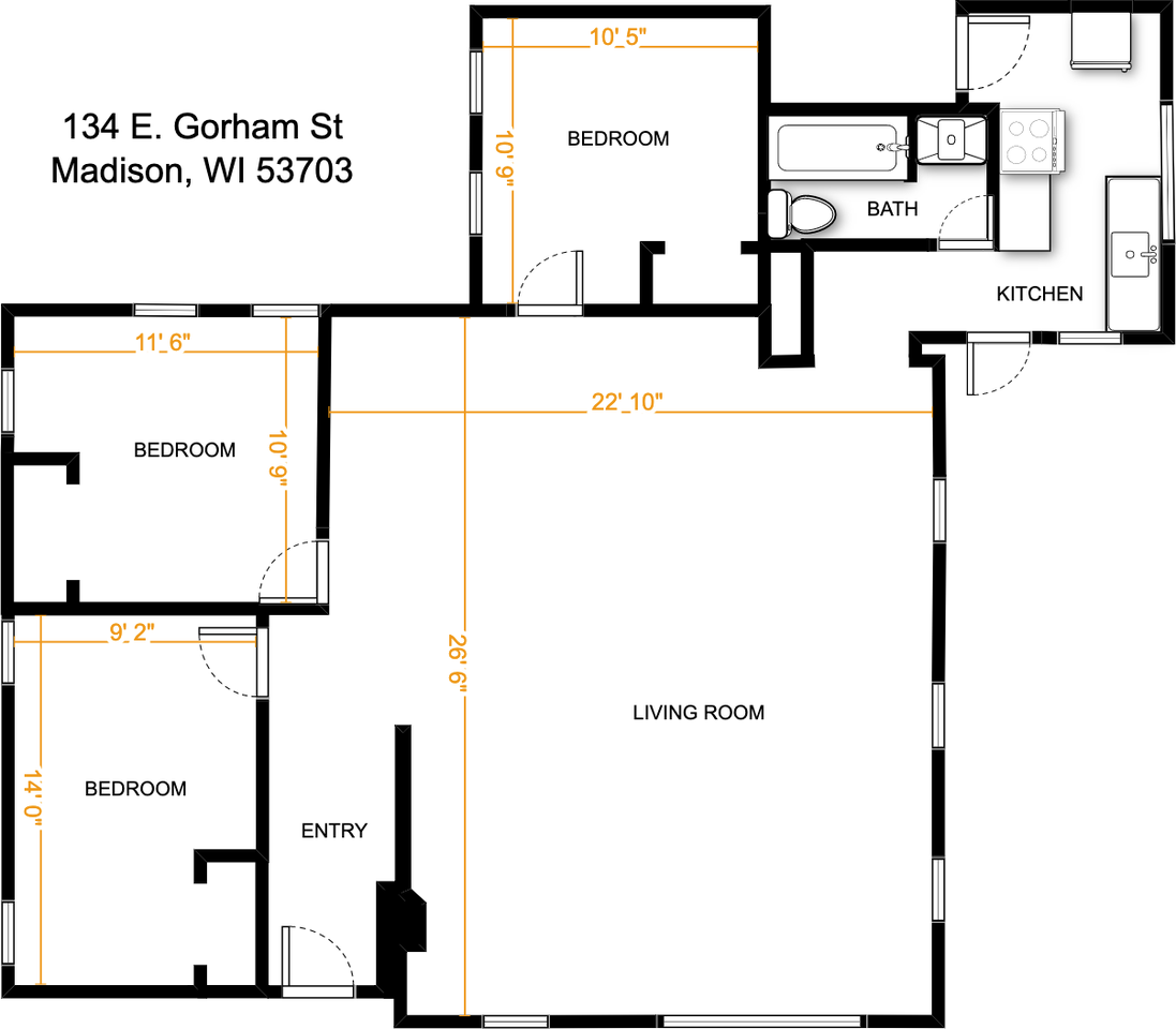 134 E Gorham St - Photo 3 of 17