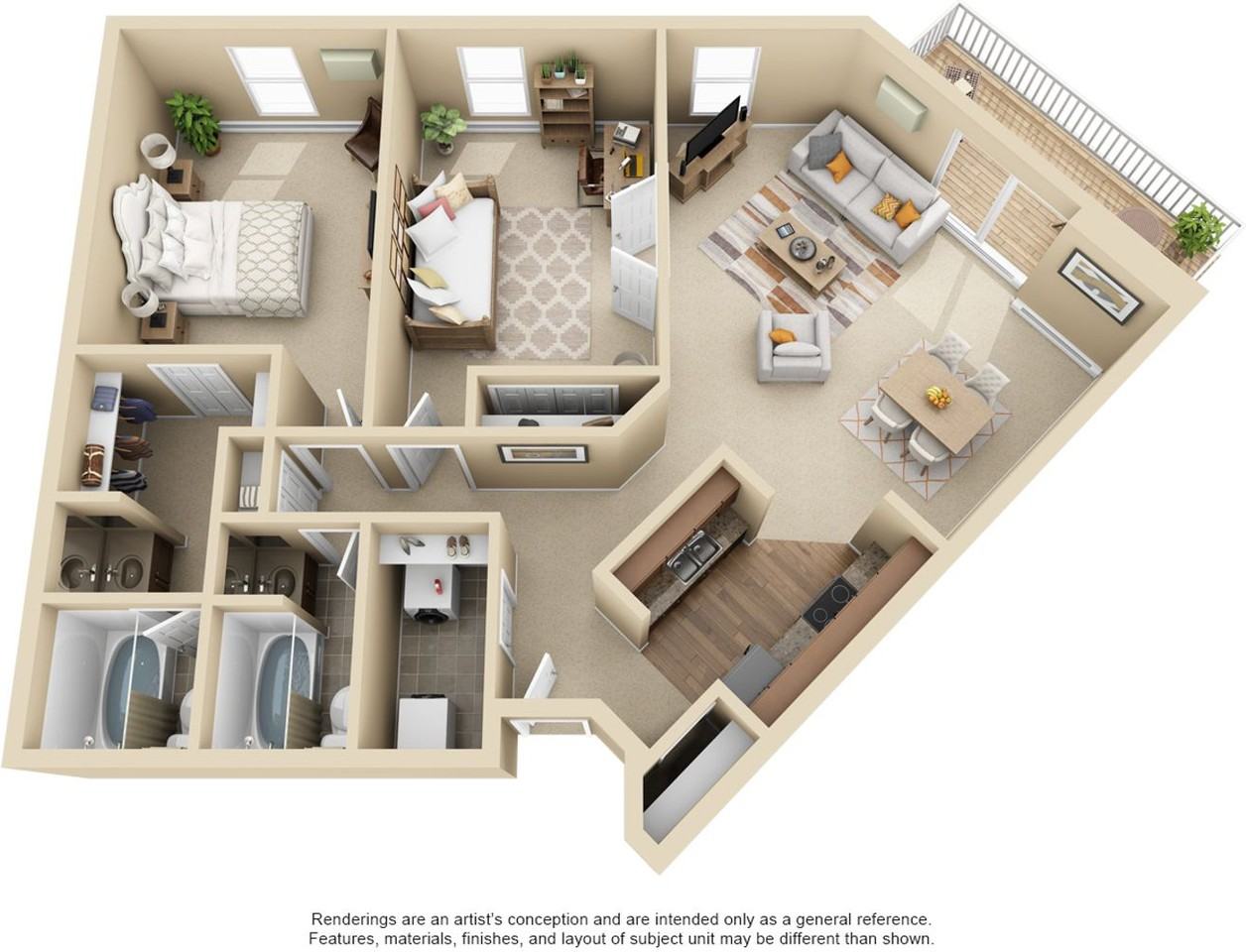 Lake Place Luxury Apartments & Townhomes - Photo 7 of 30