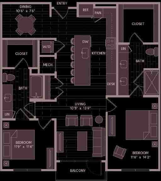 1700 Willow Creek Dr #C4 - Photo 3 of 5