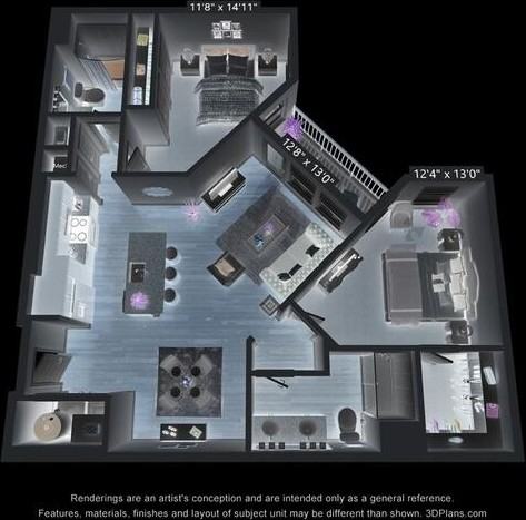 1075 Vaughn #C4 - Photo 7 of 9