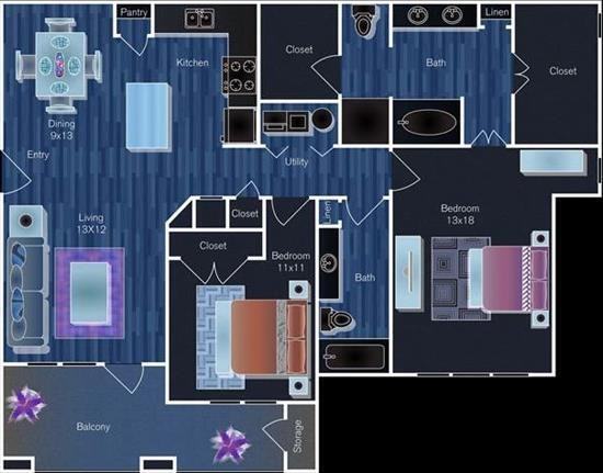 8828 N Riverside Dr #C3 - Photo 5 of 7