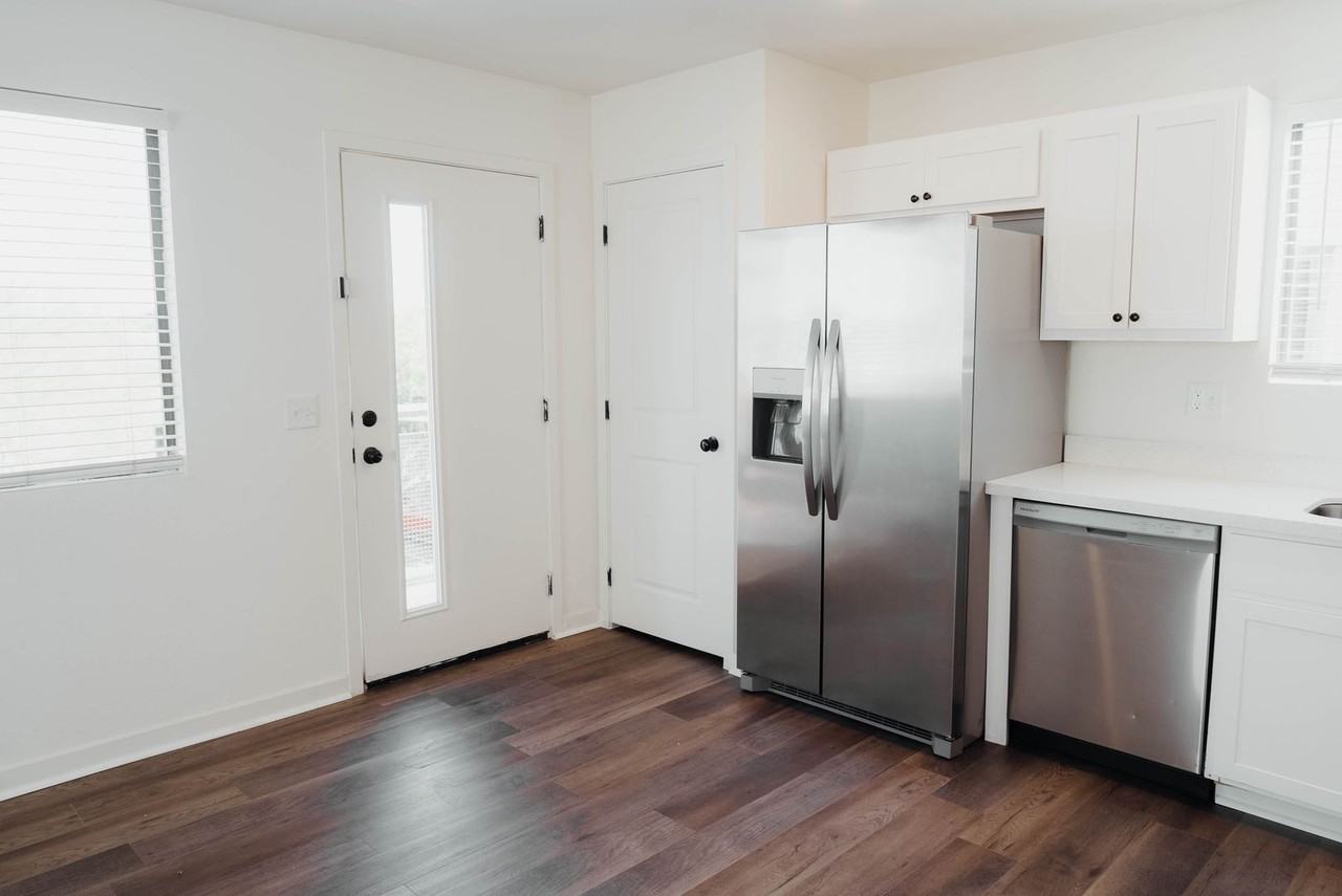 Unfurnished apartment interior — representative home at The Chipman Apartments.