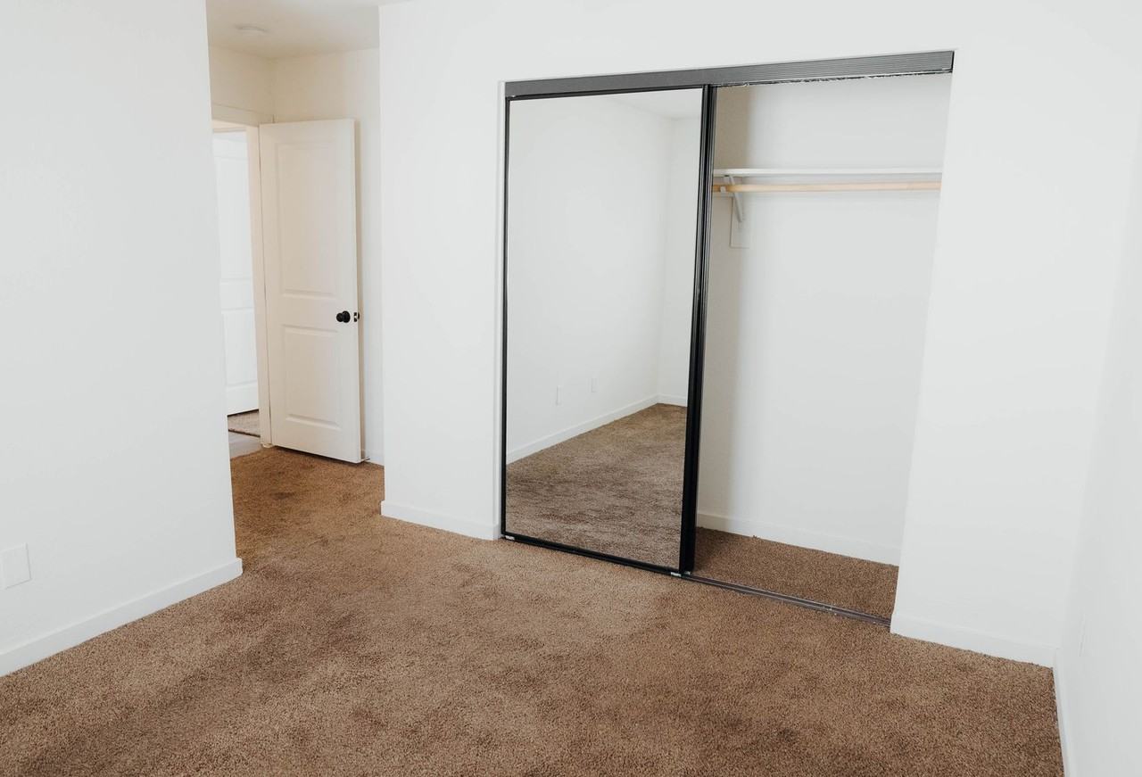 Unfurnished bedroom — representative home at The Chipman Apartments.