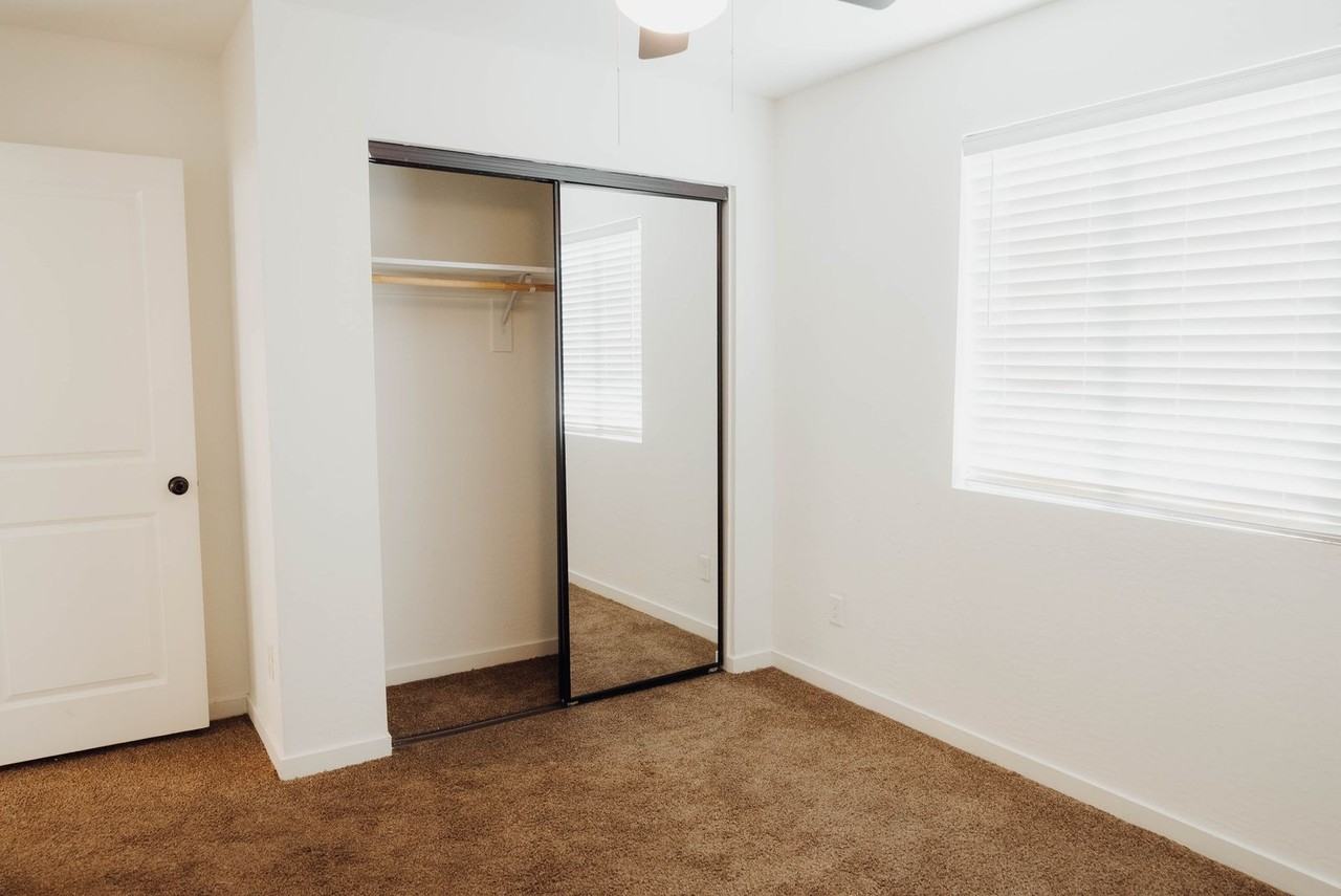 Unfurnished bedroom — representative home at The Chipman Apartments.
