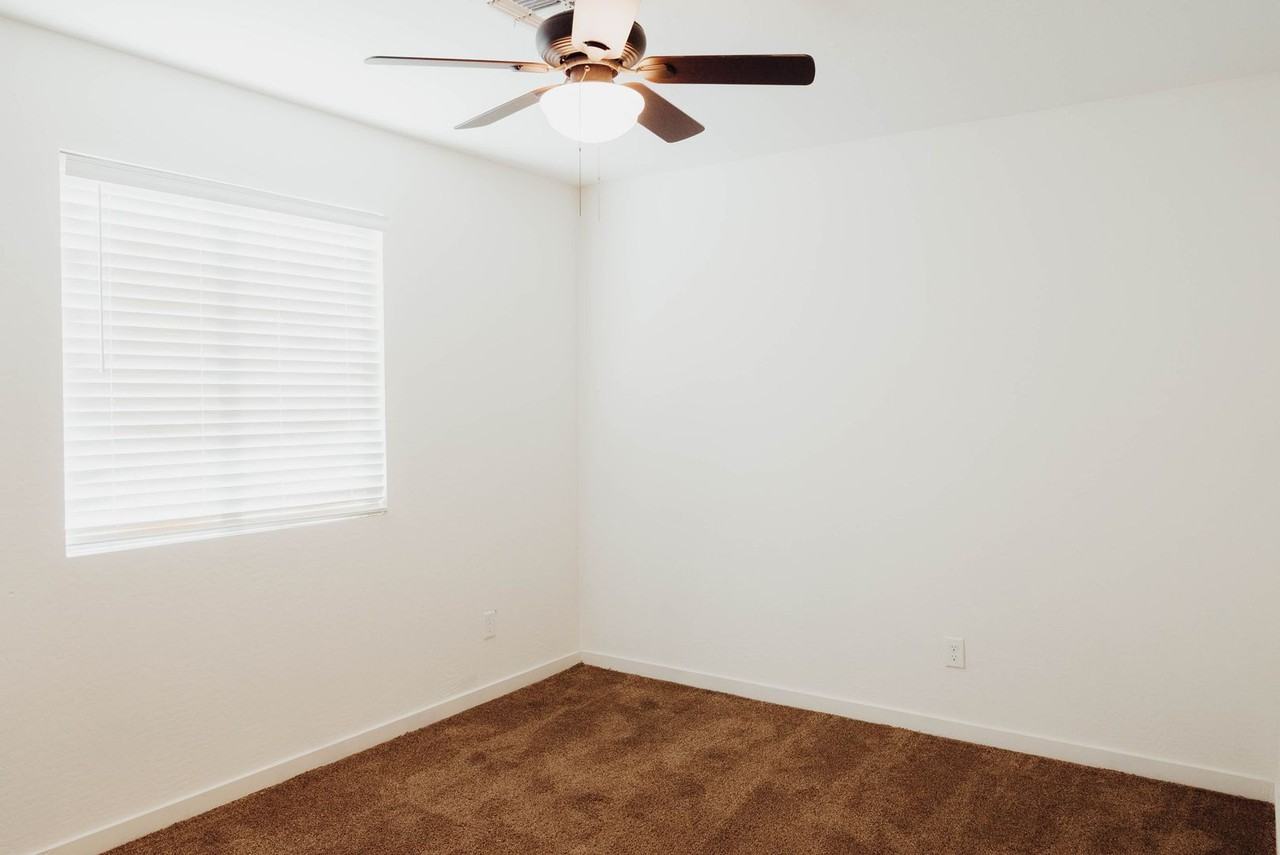 Unfurnished bedroom — representative home at The Chipman Apartments.