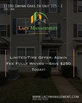 11100 Gwynn Oaks Dr Unit 105 - Photo 1 of 1