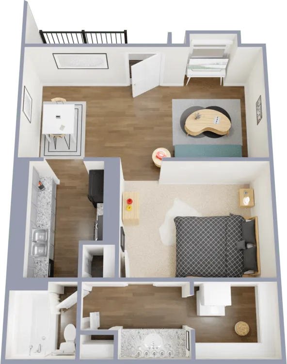 Falls of Maplewood Apartments - Photo 4 of 6