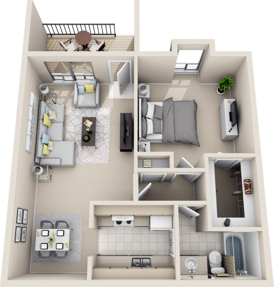 Falls of Maplewood Apartments - Photo 5 of 6